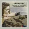 Anton Arensky (1861-1906): Suiten Nr.1-5 f.2 Klaviere, CD