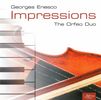 George Enescu (1881-1955): Impressions d'Enfance für Violine & Klavier, CD