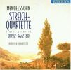 Felix Mendelssohn Bartholdy (1809-1847): Streichquartette Nr.1,4,6, CD