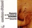 Chansons sur des Poemes de Ronsard, CD