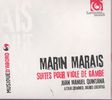 Marin Marais (1656-1728): 4 Suiten für Viola da gamba, CD