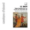 Johann Sebastian Bach (1685-1750): Tripelkonzert BWV 1044, CD