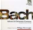Johann Sebastian Bach (1685-1750): Philippe Herreweghe - Advent & Weihnachts-Kantaten, 3 CDs