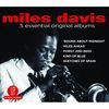 Miles Davis  (1926-1991): 5 Essential Original Albums, 3 CDs
