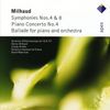 Darius Milhaud (1892-1974): Symphonien Nr.4 & 8, CD