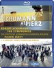 Robert Schumann (1810-1856): Robert Schumann at Pier2 (Symphonien Nr.1-4 & Konzertfilm), Blu-ray Disc