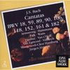 Johann Sebastian Bach (1685-1750): Kantaten BWV 18,59,89,90,106,118,152,161,182, 2 CDs