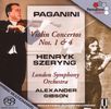 Niccolo Paganini (1782-1840): Violinkonzerte Nr.1 & 4, SACD