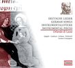 Orlando di Lasso (Lassus) (1532-1594): Deutsche Lieder & Instrumentalstücke, CD