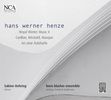 Hans Werner Henze (1926-2012): An eine Äolsharfe für Gitarre & 15 Soloinstrumente, CD