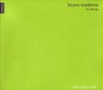Bruno Maderna (1920-1973): Kammermusik f.Streicher, CD