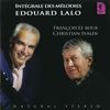 Edouard Lalo (1823-1892): Lieder 