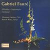 Gabriel Faure (1845-1924): Werke für Flöte & Harfe, CD