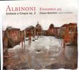 Tomaso Albinoni (1671-1751): Sinfonie a Cinque, CD
