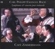 Carl Philipp Emanuel Bach (1714-1788): Symphonien Wq.182 Nr.1,3,5,6, CD
