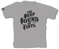 Rock On Wall: Deep Sound (Grau,Größe M), T-Shirt