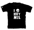 Rock On Wall: I Love Heavy Metal (Größe M), T-Shirt