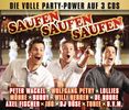 Saufen saufen saufen: Die volle Party-Power, 3 CDs