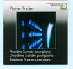 Pierre Boulez (geb. 1925): Klaviersonaten Nr. 1-3, CD