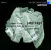 John Cage (1912-1992): Music for Percussion Quartet, CD