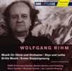 Wolfgang Rihm (geb. 1952): Musik für Oboe & Orchester, CD