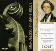 Felix Mendelssohn Bartholdy (1809-1847): Streichersymphonien Nr.1-12, 3 CDs