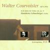 Walter Courvoisier (1875-1931): Suiten f.Violine solo op.31 Nr.1-6, 2 CDs