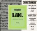 Händel:3 Sonaten f.Flöte od.Violine, CD