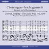 Chorsingen leicht gemacht:Mozart,Requiem (Tenor), CD