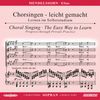 Chorsingen leicht gemacht:Mendelssohn,Elias (Sopran), 2 CDs