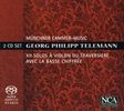 Georg Philipp Telemann (1681-1767): 12 Soli (Sonaten) für Violine oder Flöte & Bc, 2 SACDs