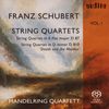 Franz Schubert (1797-1828): Streichquartette Vol.1, SACD