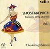 Dimitri Schostakowitsch (1906-1975): Sämtliche Streichquartette Vol.1 (Mandelring Quartett), SACD