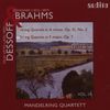 Johannes Brahms (1833-1897): Streichquartett Nr.2, CD