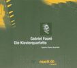 Gabriel Faure (1845-1924): Klavierquartette Nr. 1 & 2, CD