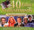 Various Artists: 40 Jahre Volksmusik, 2 CDs