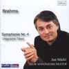 Johannes Brahms (1833-1897): Symphonie Nr.4, CD