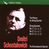 Dimitri Schostakowitsch (1906-1975): Streichquartette Nr. 1, 3,4, CD