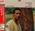 Max Roach  (1924-2007): Members Don't Get Weary, CD