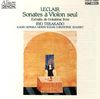 Jean Marie Leclair (1697-1764): Sonaten für Violine & Bc op.5 (Blu-spec CD), CD