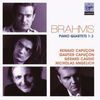 Johannes Brahms (1833-1897): Klavierquartette Nr.1-3, 2 CDs