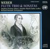 Carl Maria von Weber (1786-1826): Sonaten f.Flöte & Klavier op.10 Nr.1,3,4,6, CD