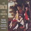 Carl Philipp Emanuel Bach (1714-1788): Flötenkonzerte Wq.22,164,165, CD