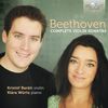 Ludwig van Beethoven (1770-1827): Violinsonaten Nr.1-10, 4 CDs