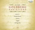 Johann Sebastian Bach (1685-1750): Goldberg-Variationen BWV 988 für Klavier/Cembalo/Orgel/Streichtrio, 4 CDs