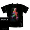Coldplay: Blurred Man T-Shirt (Größe S), T-Shirt