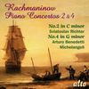 Sergej Rachmaninoff (1873-1943): Klavierkonzerte Nr.2 & 4, CD