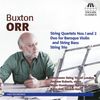 Buxton Orr (1924-1997): Streichquartette Nr.1 & 2, CD