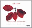 Carl Philipp Emanuel Bach (1714-1788): Flötenquartette Wq.93-95, CD