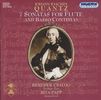 Johann Joachim Quantz (1697-1773): 7 Flötensonaten, CD